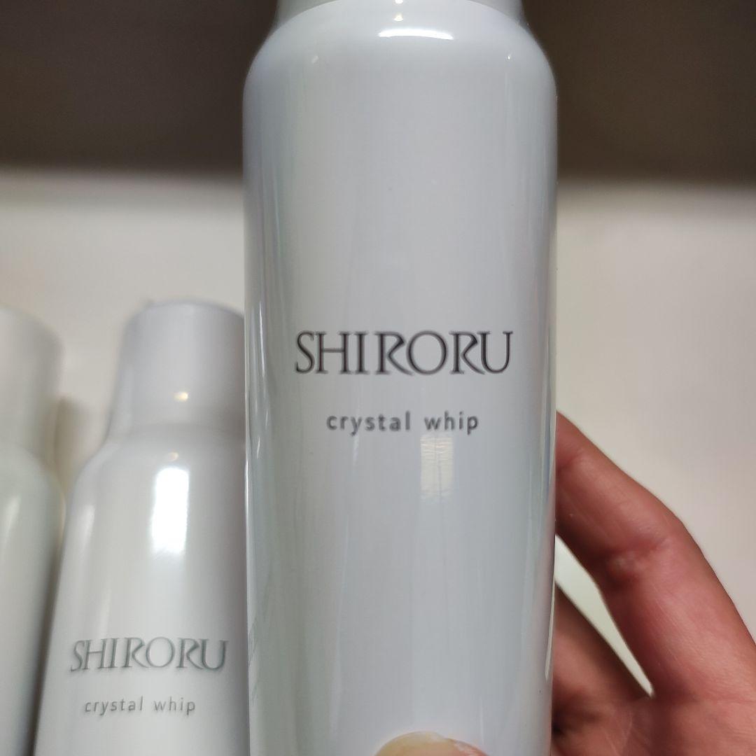 SHIRORU crystal whip 120g 洗顔料