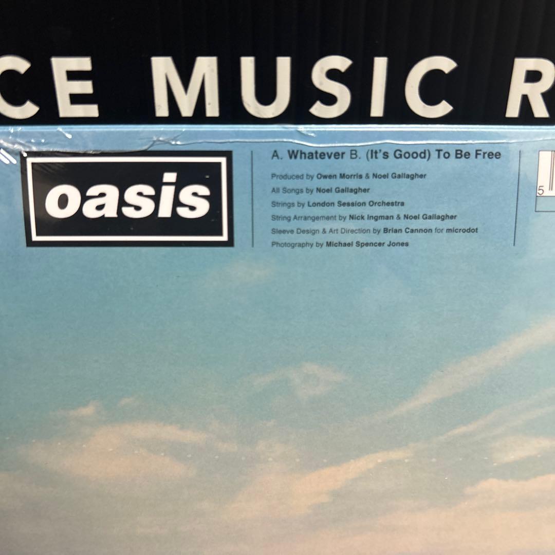 洋楽 Oasis Whatever / (It's Good) To Be Free