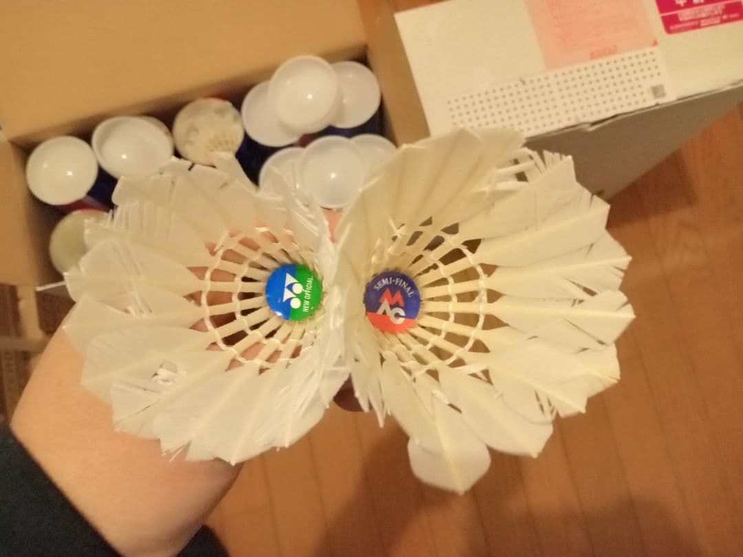 バドミントン中古シャトル