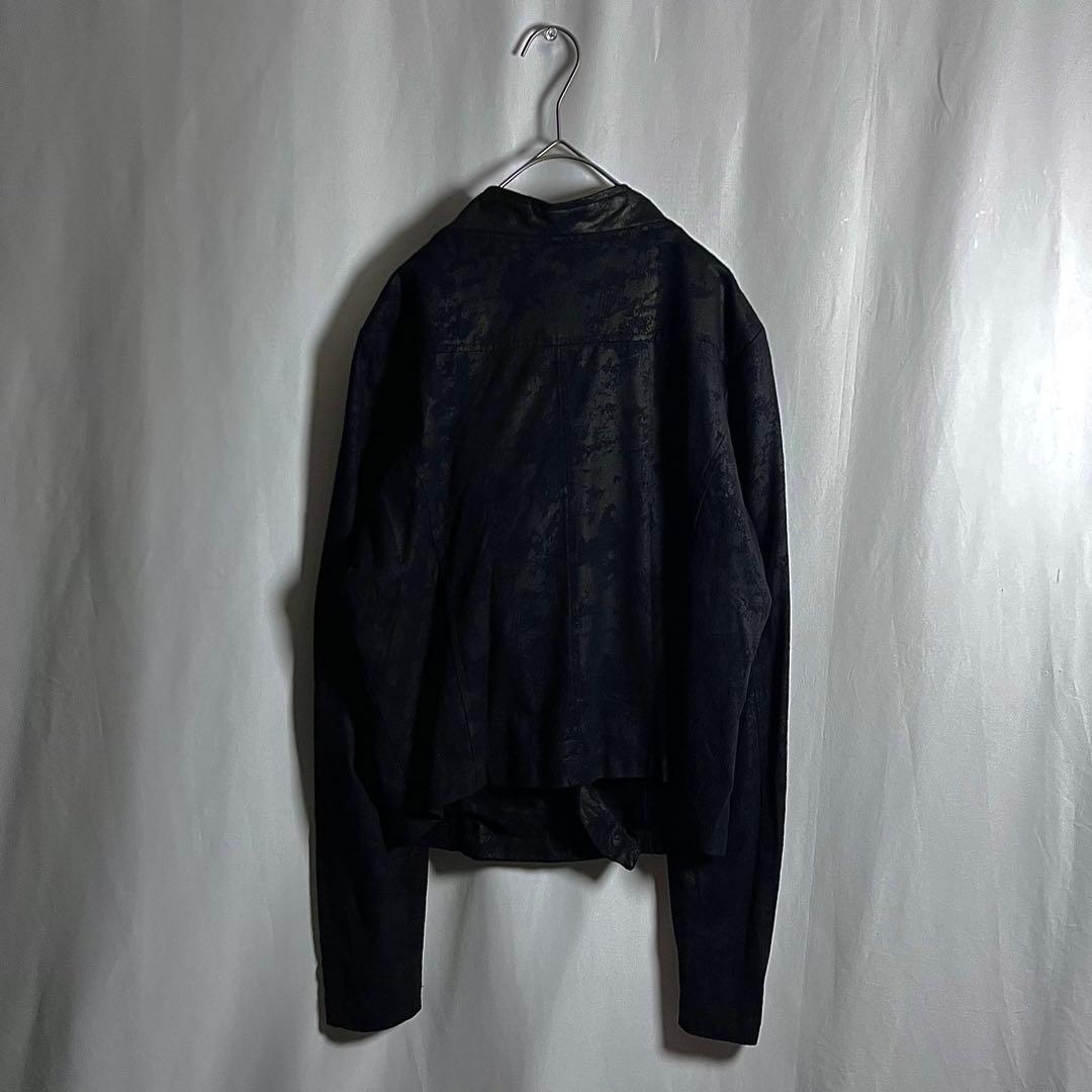 ジャケット・アウター Fake leather Tie die jacket