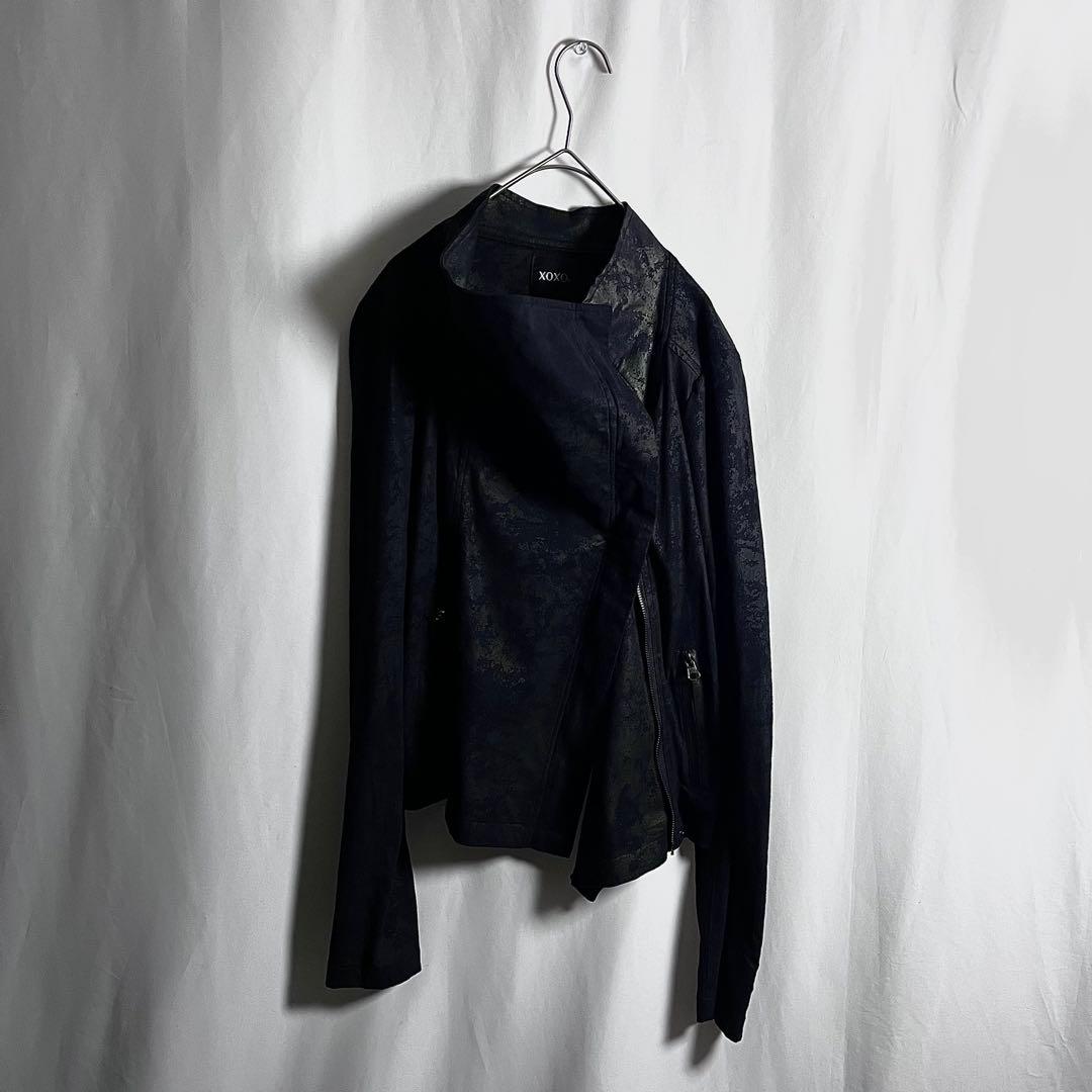 ジャケット・アウター Fake leather Tie die jacket