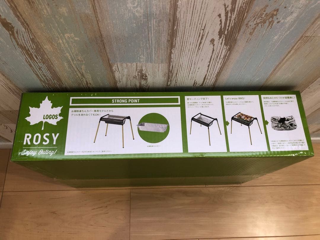 バーベキュー・調理用品 LOGOS ROSY EASY GRILL M
