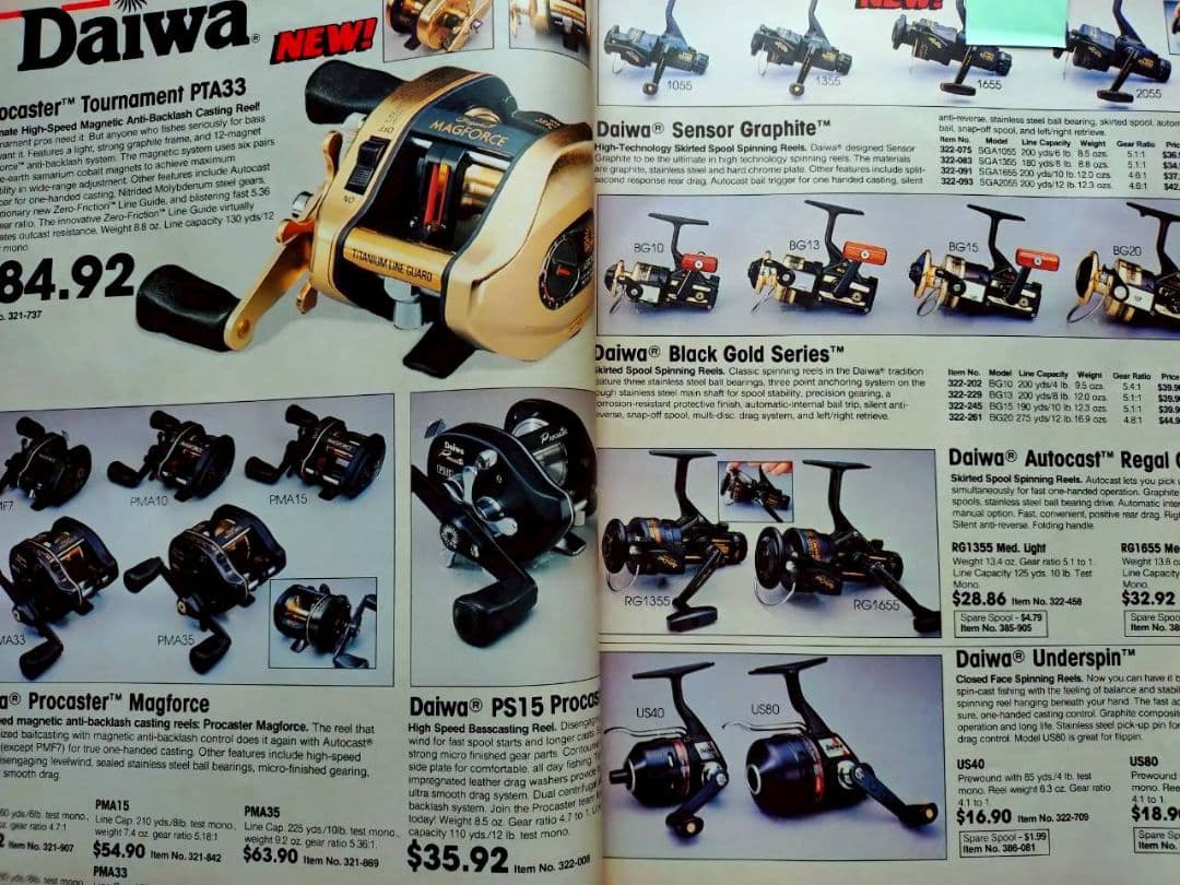 1985 バスプロショップス カタログ