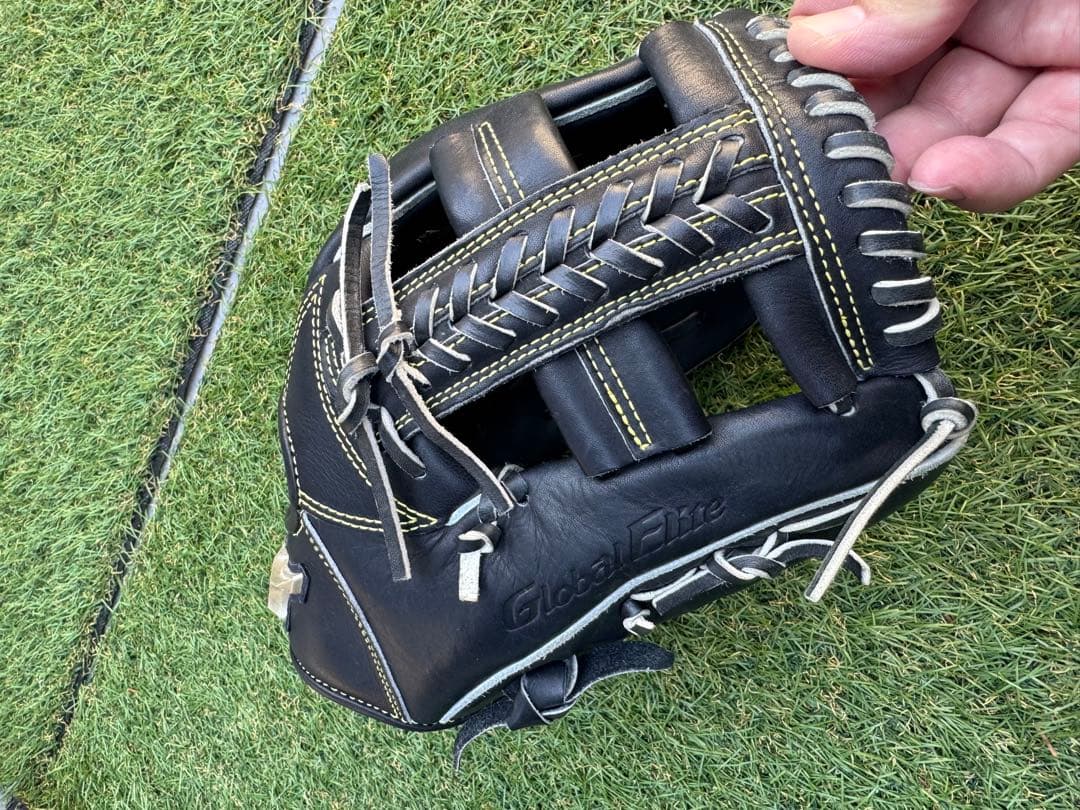 【美品】MIZUNO グローバルエリート 軟式内野手用10 グローブ 右投げ