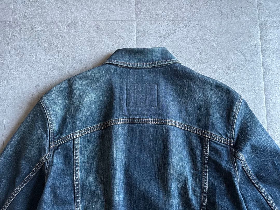 Levi's 1stタイプ 復刻 デニムジャケット70290 濃淡 ハチノス M