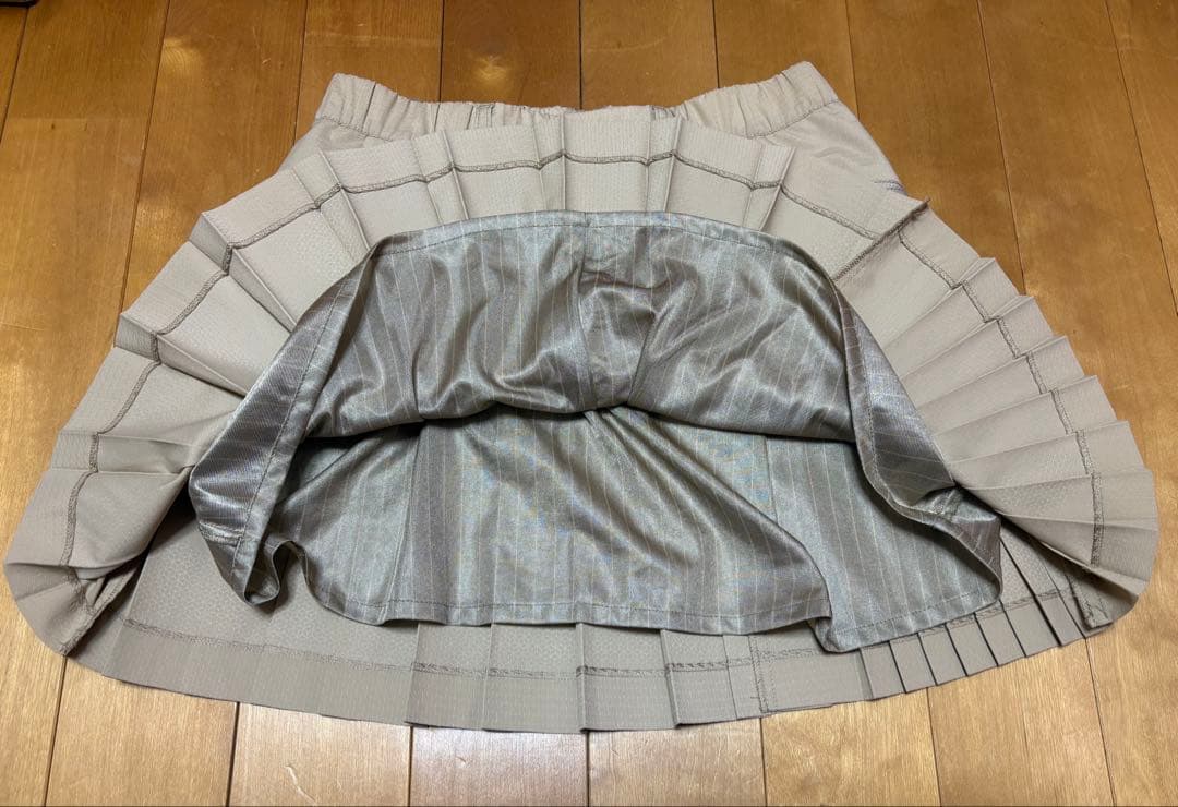 パーリーゲイツ 春 セットアップ 裏地付き ブルゾン スカート ベージュ