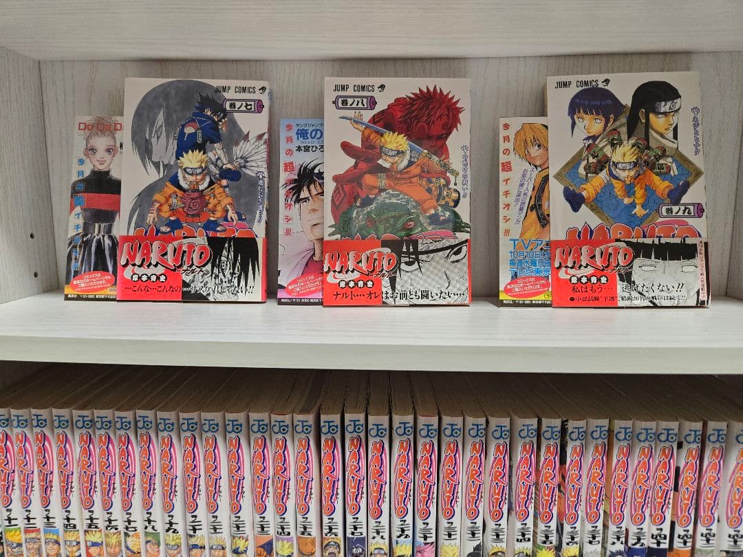 1巻～44冊セット【全巻初版本】NARUTO　岸本斉史　帯付き　コミックニュース