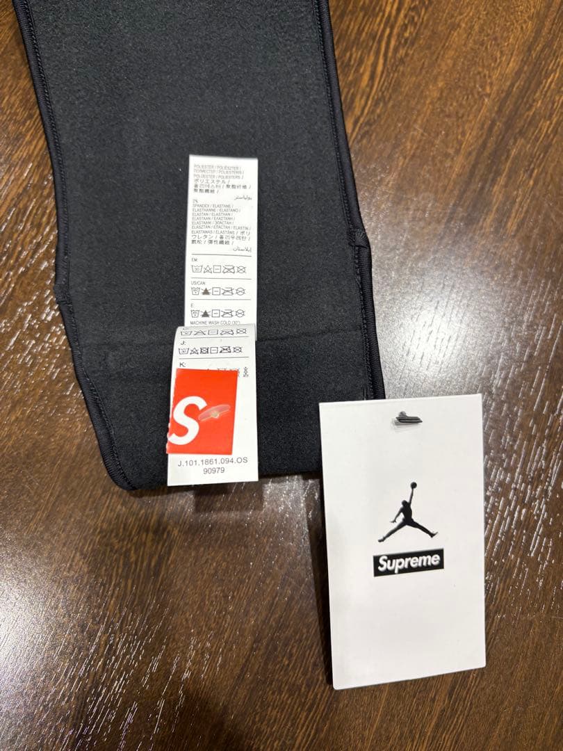 Supreme/Jordan ヘッドバンド ブラック