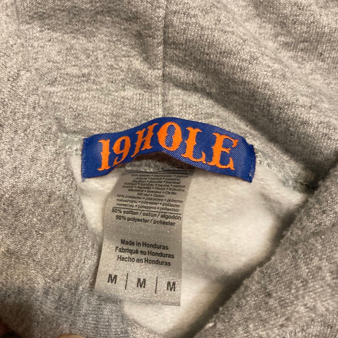 美品 HACCI GOLF CLUB 19HOLE フーディー Mサイズ