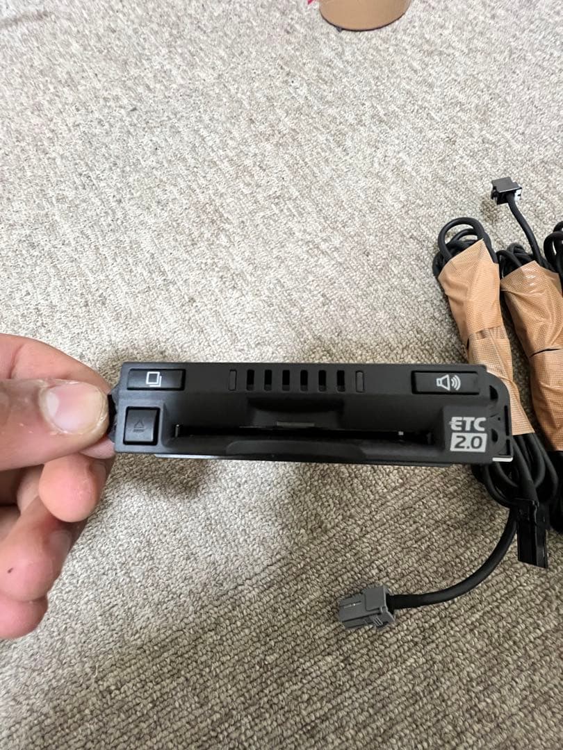 中古★トヨタ純正 ETC2.0 ビルトイン 08686-00640