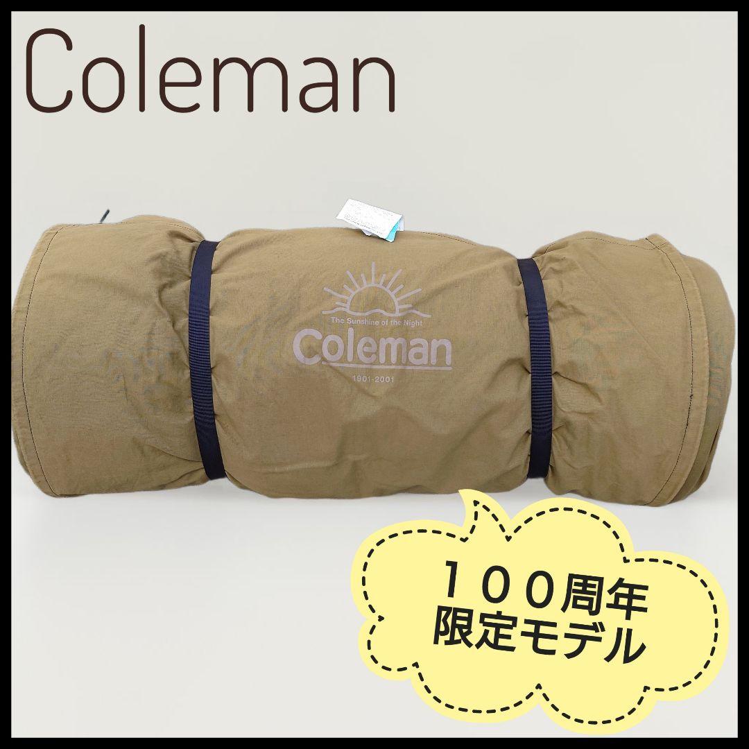 coleman　スリーピングバッグ　シュラフ　 コールマン　100周年　限定