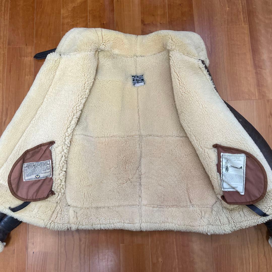 美品！ AVIREX TYPE B-3 フライトジャケット ムートン 36 M