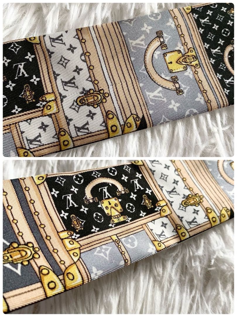 LOUIS VUITTON　ルイヴィトン　バンドーBB　レッツゴー　スカーフ