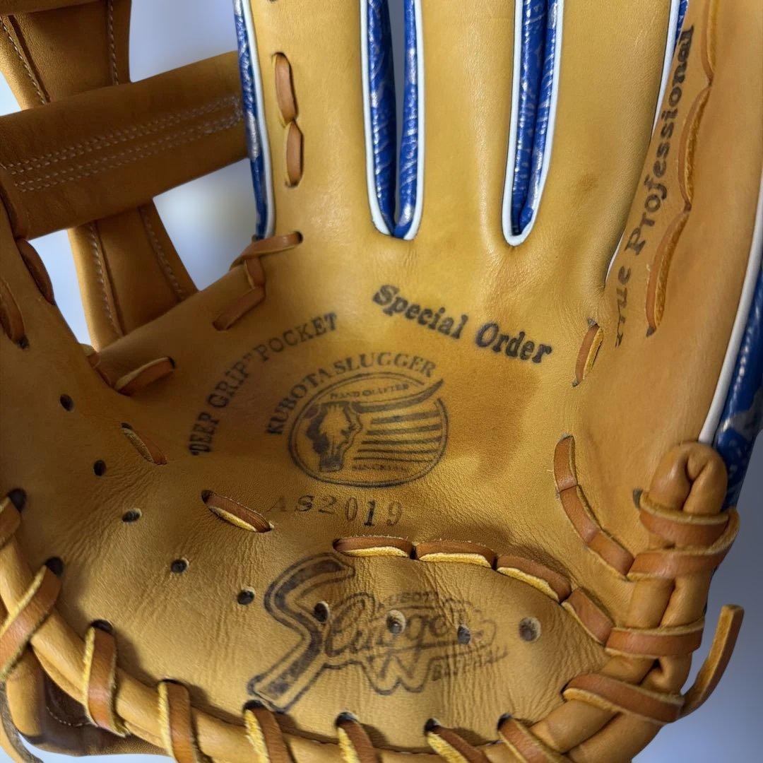 値下げ！久保田スラッガー　2019 限定 ペイズリー柄　軟式グローブ