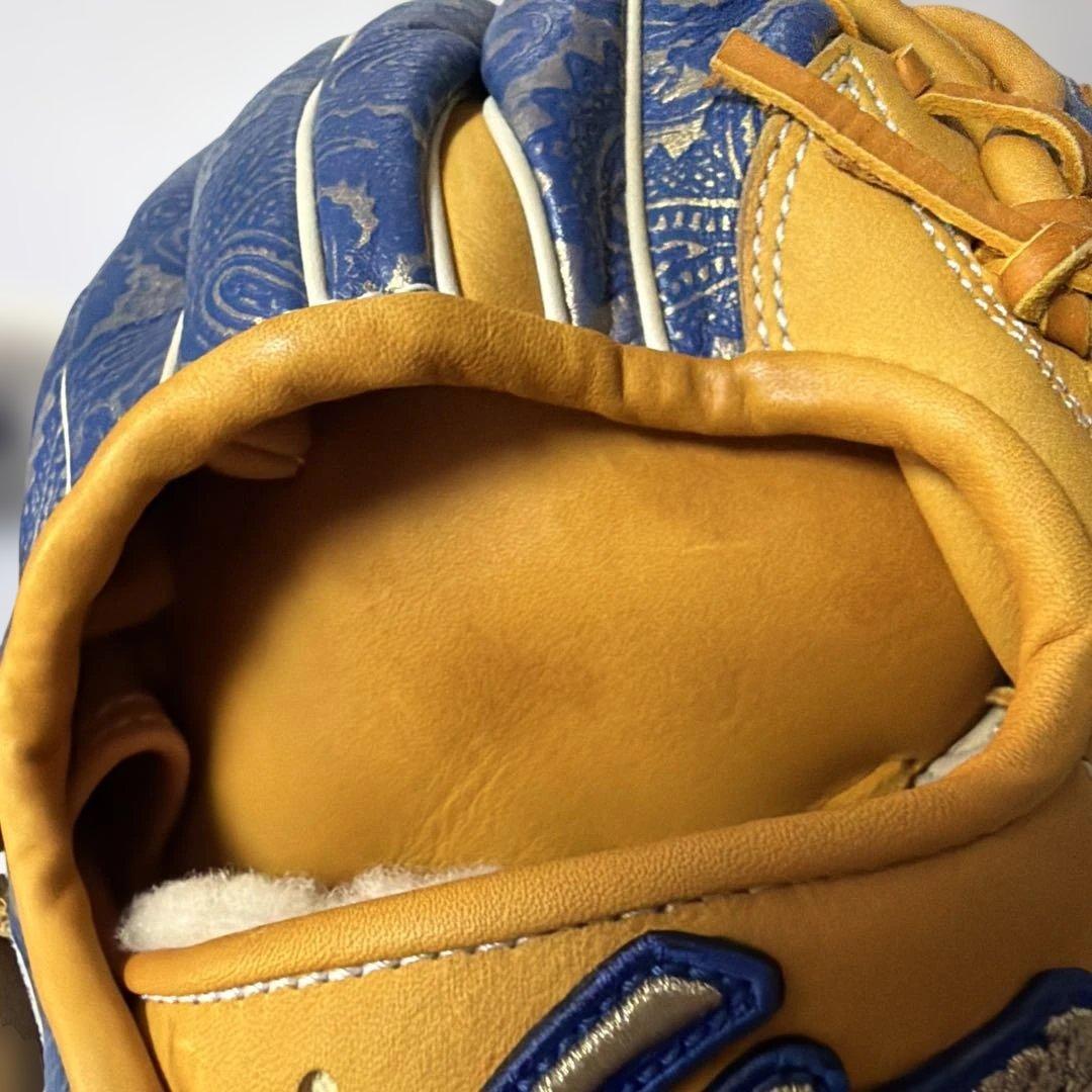 値下げ！久保田スラッガー　2019 限定 ペイズリー柄　軟式グローブ