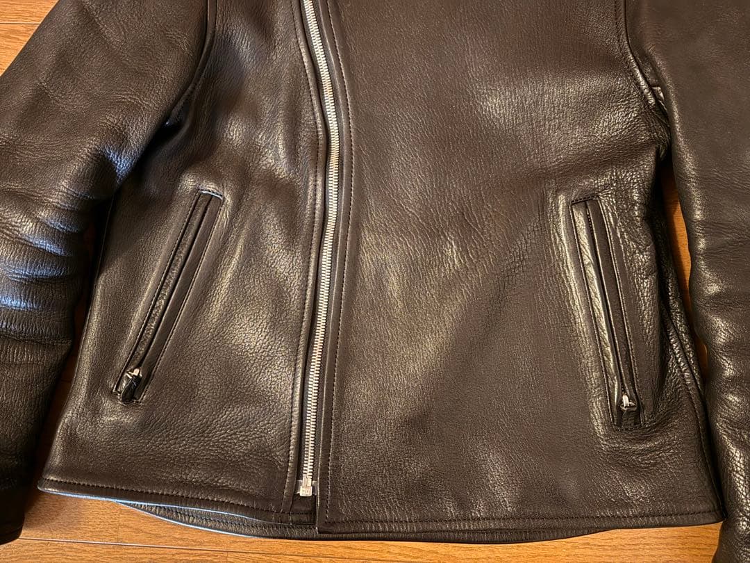 希少 ブルーナボイン ディアスキン アランジャケット