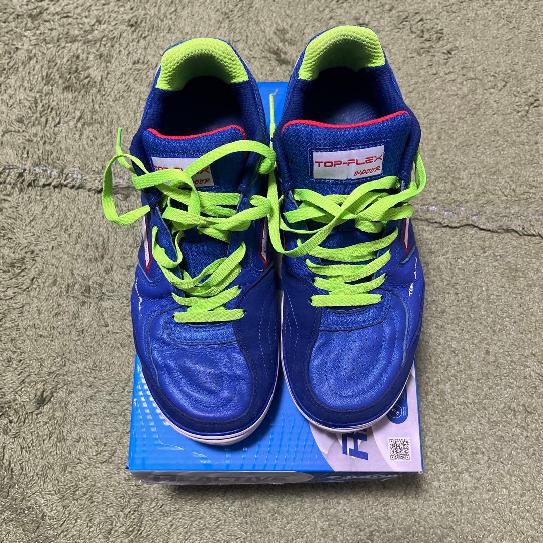 TOP-FLEX REBOUNDフットサルシューズ 青 joma ホマ