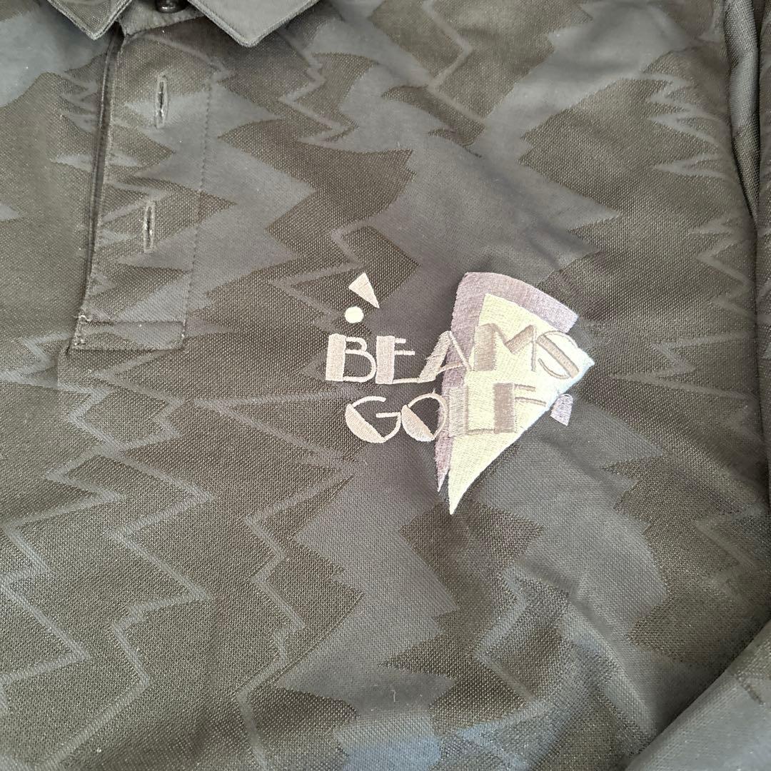 BEAMS GOLF ブラックポロシャツ XL