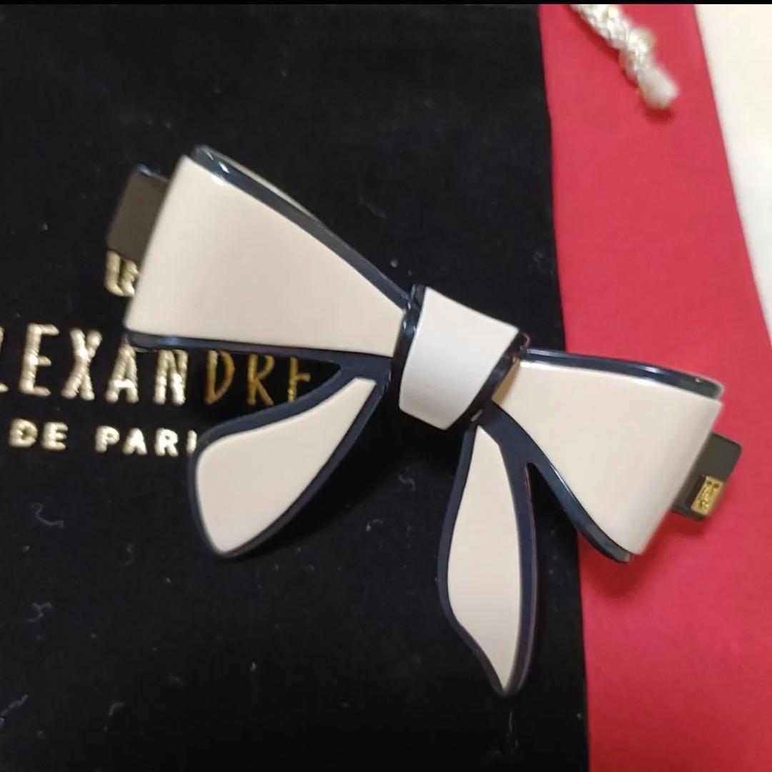 ALEXANDRE DE PARIS LISERAI バレッタ リボン