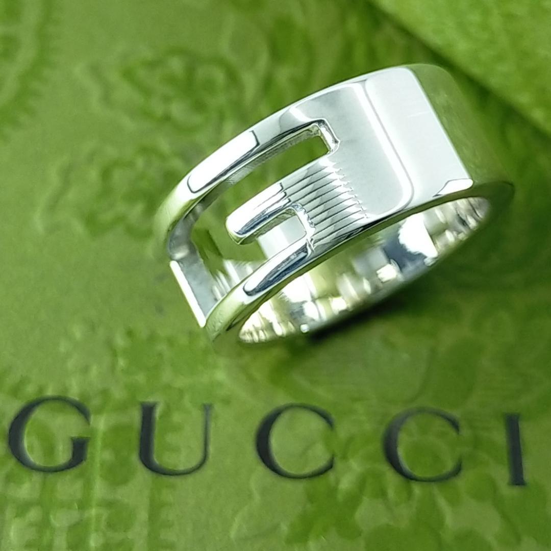◆SALE◆【GUCCI】ブランデッド　Ｇ　リング　８号　2009