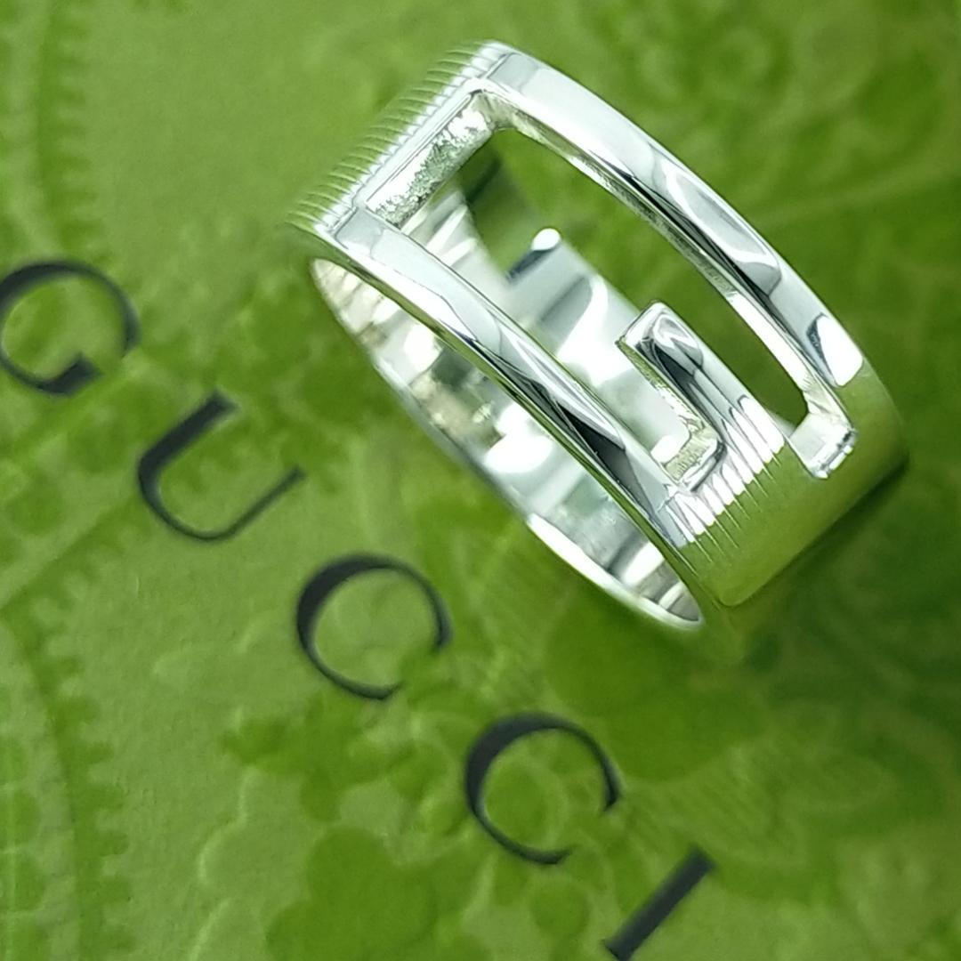 ◆SALE◆【GUCCI】ブランデッド　Ｇ　リング　８号　2009