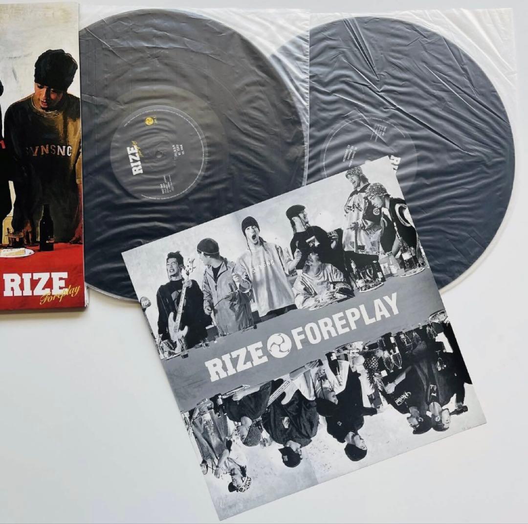 貴重 RIZE FOREPLAY レコード LP 2枚組