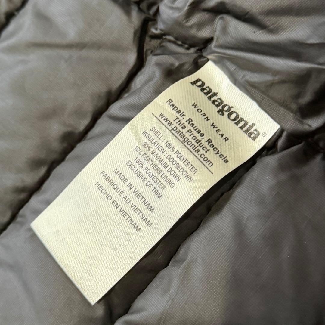 patagonia グースダウンセーターベスト ベトナム製 ブラック Mサイズ