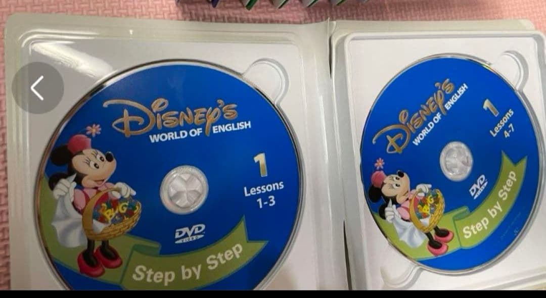 ディズニー英語システム DWE ステップバイステップ DVD24枚