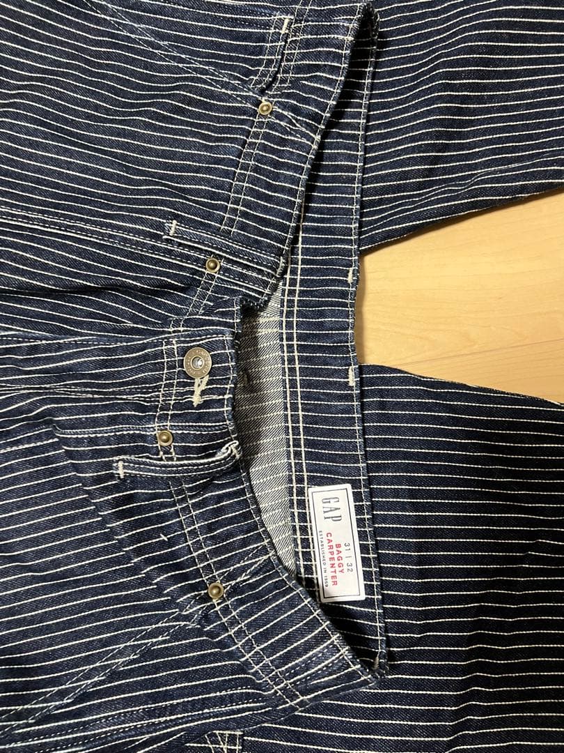 GAP BAGGYCARPENTER バギーカーペンターデニムW31L32完売品