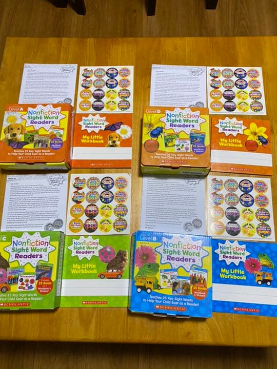 NonfictionSight Word ReadersABCD100冊セット