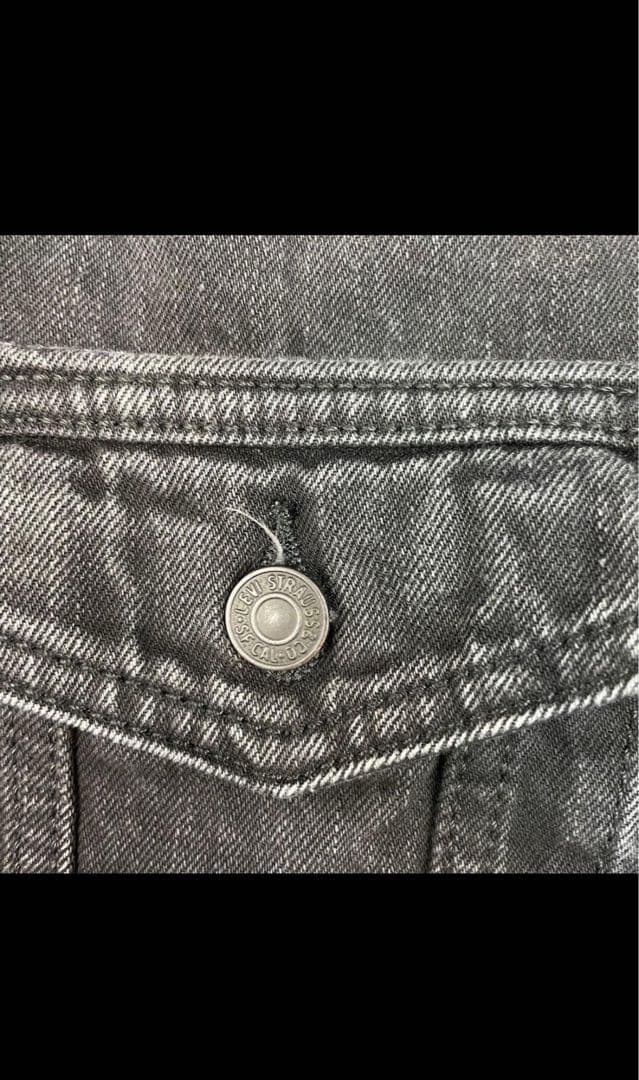 00年代 Levi’s リーバイス デニムジャケット ブラック　フェード