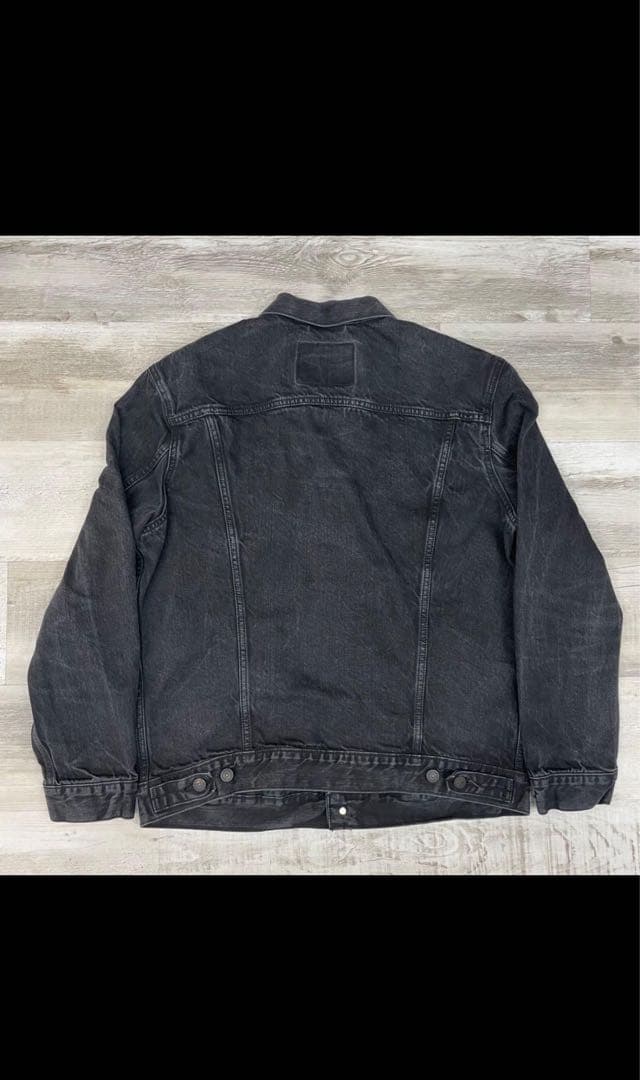 00年代 Levi’s リーバイス デニムジャケット ブラック　フェード