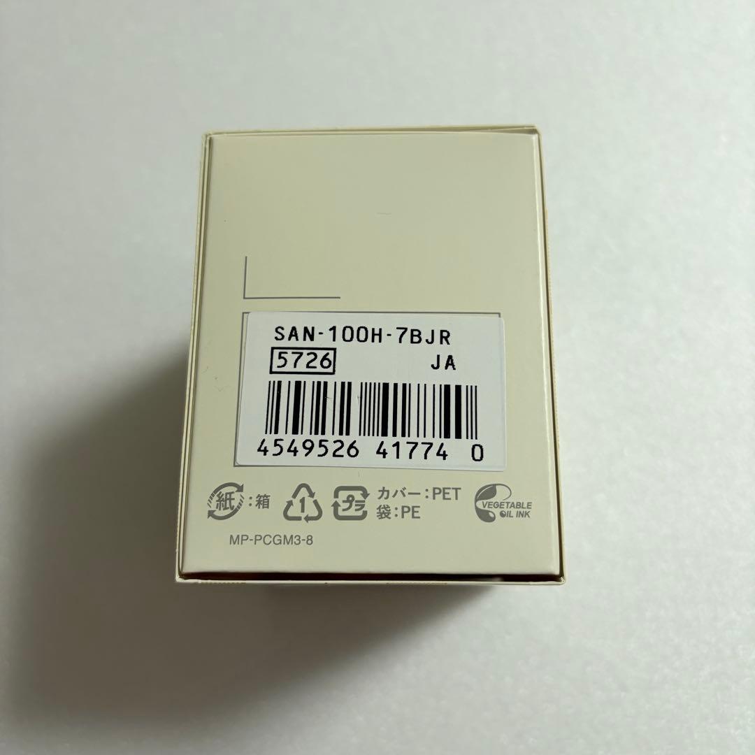新品！CASIO SAN-100H-7BJR サ時計