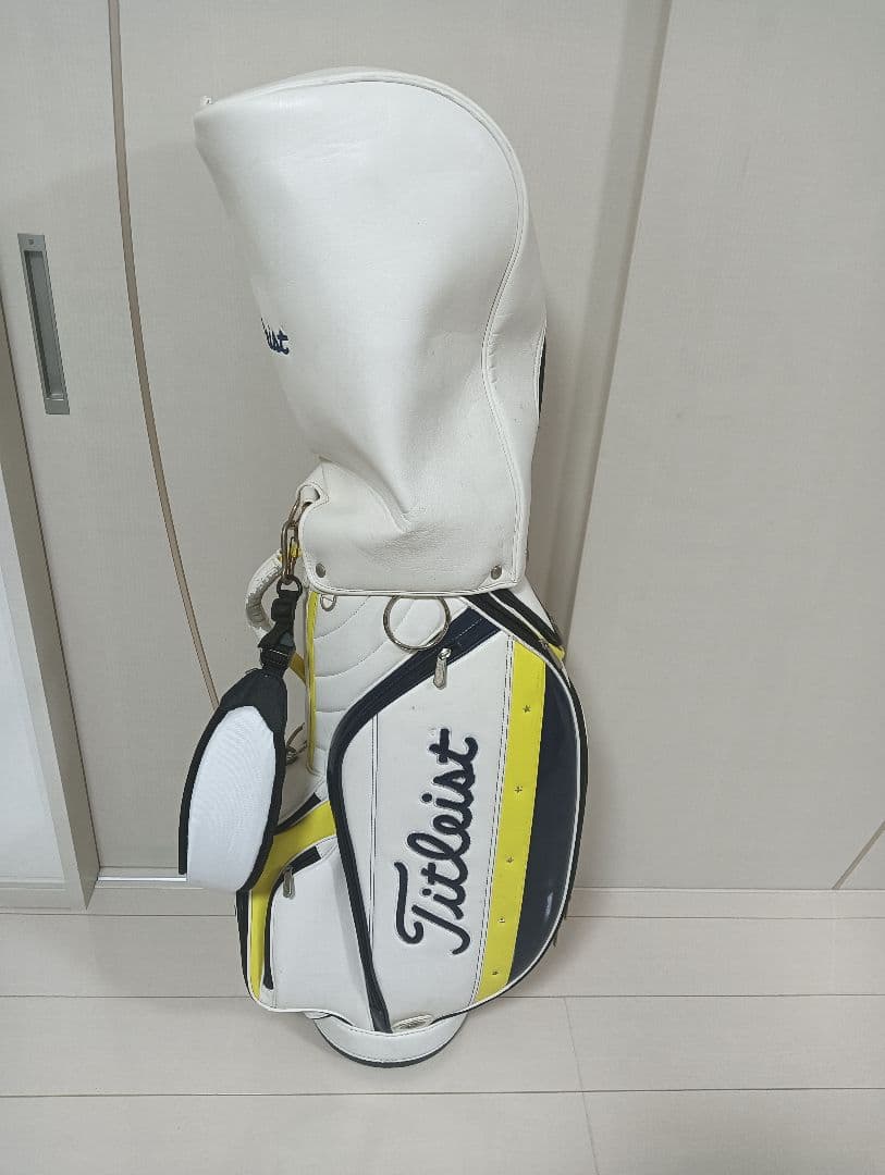 Titleist キャディバッグ ホワイト/イエロー