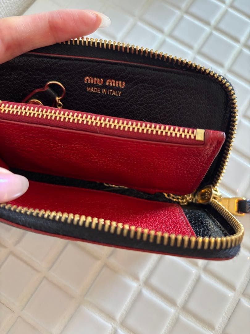 miumiu 財布ケースミニ　キーケース