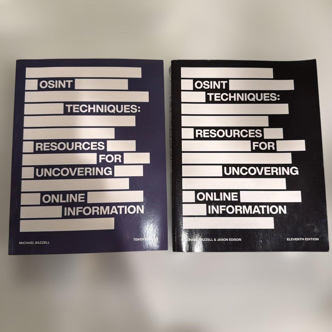 コンピュータ・IT OSINT Techniques 11th / 10th edition