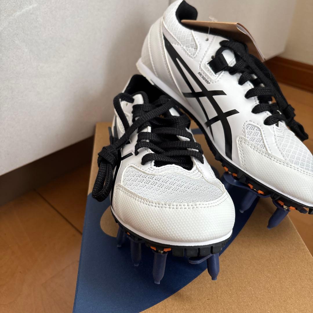 【新品】ASICS EFFORT 13 ホワイト/ブラック 23.0 cm
