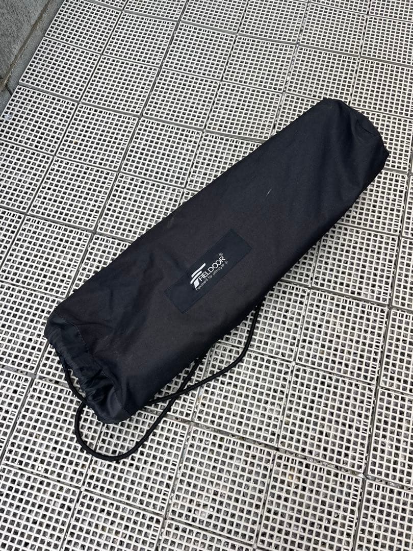 FIELDDOOR 折りたたみコット ワイドサイズ　ブラウン