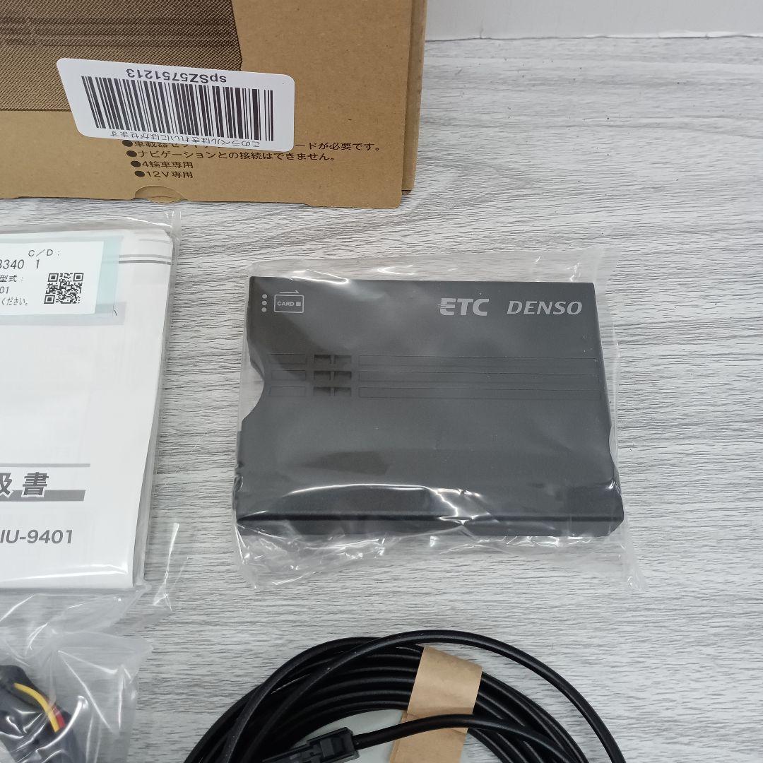 ♢24 DENSO 音声案内タイプ ETC車載器 DIU-9401 動作未確認