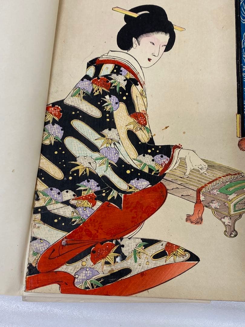 3-3039 浮世絵『千代田の大奥』箱付き