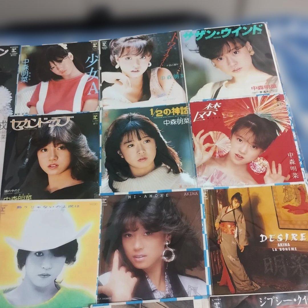 中森明菜シングルレコードまとめて20枚!!