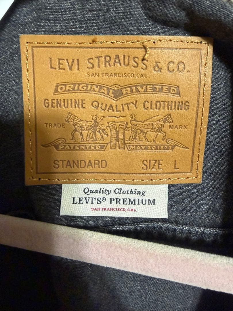新品未使用！Levi＇s/リーバイス トラッカージャケット ブラック L