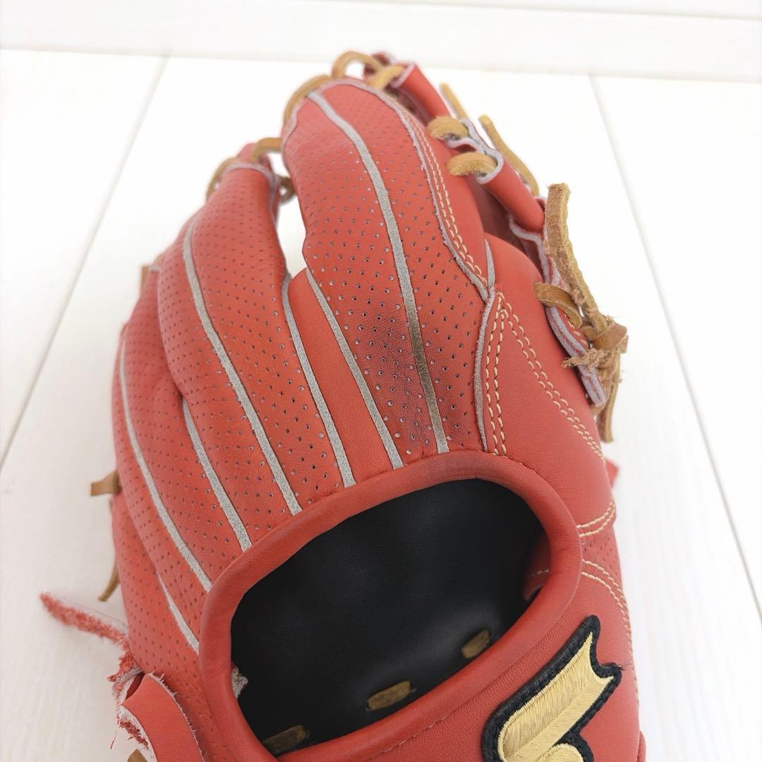 SSK ビーホリック 二遊用 背面ドットレザー 6S 内野用 軟式グローブ