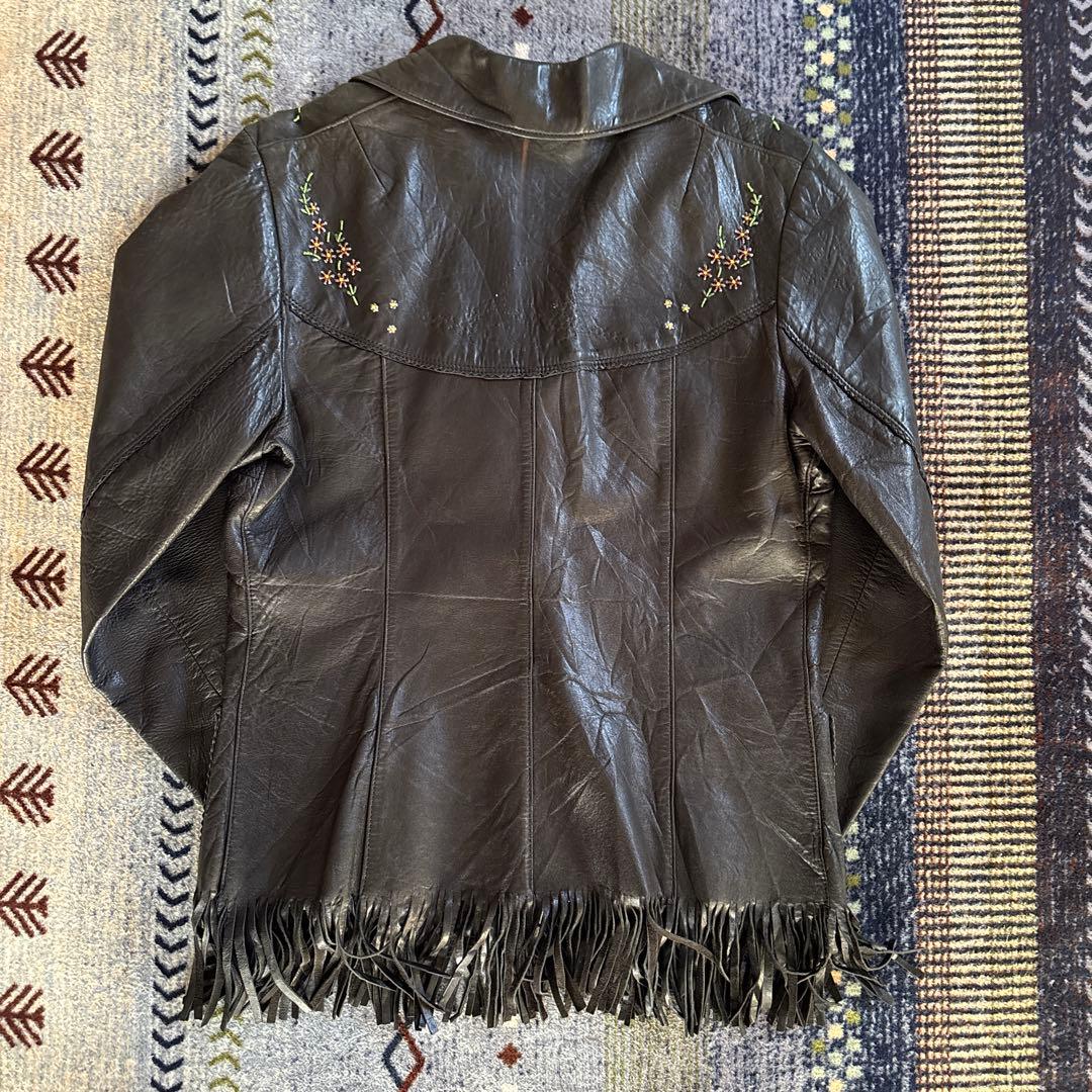 ぬ*様 50s ウエスタンジャケット　レーヨン　極美品　H BAR C似　40s