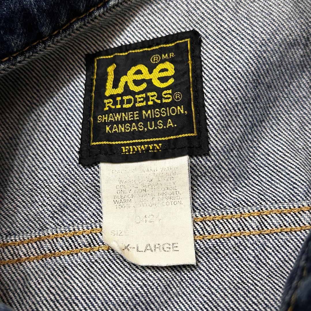 Lee　E503-2128　デニムジャケット　日本製　サイズXL　we0239