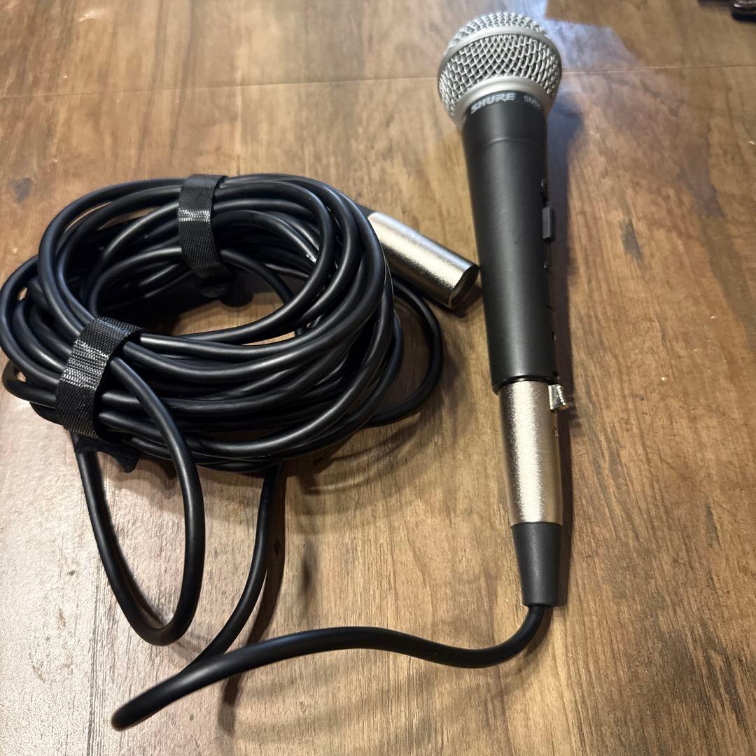 SHURE シュア ダイナミックマイク SM58S : ON/OFFスイッチ付き