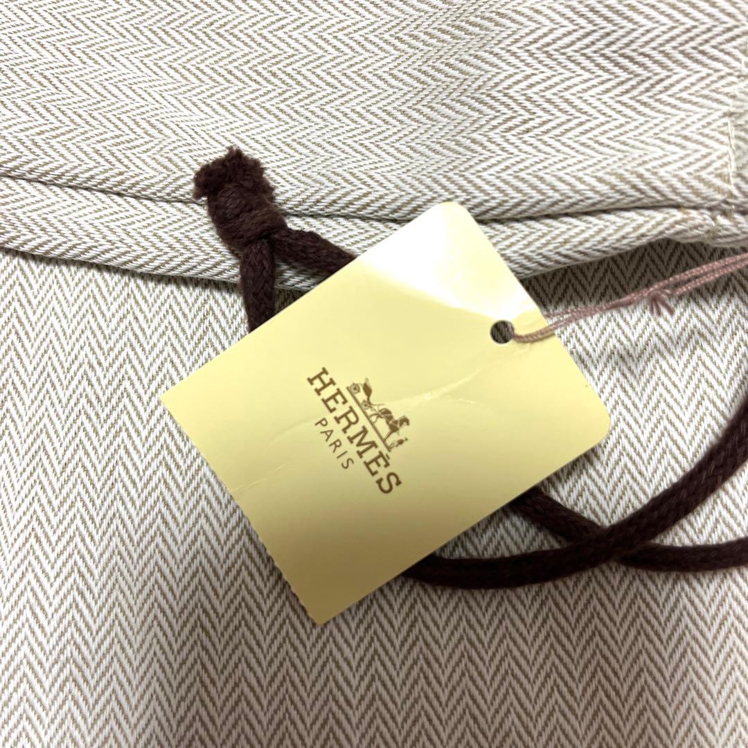 HERMES エルメス 巾着袋 ショップ袋 ショッパー 54×50センチ