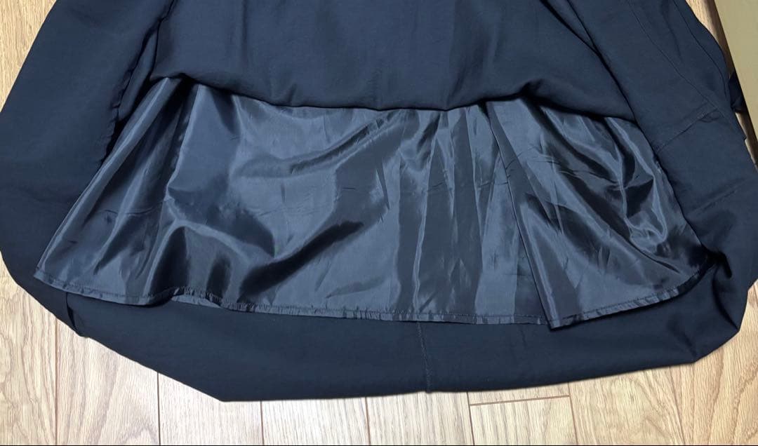 もりのがっこう　ロングワンピース　黒