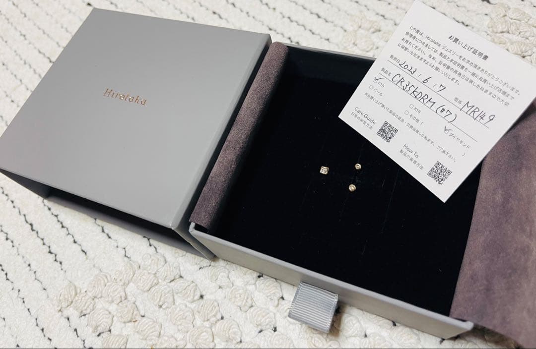■■美品and早い者勝ち■■Hirotaka ダイヤモンド♡カフリング