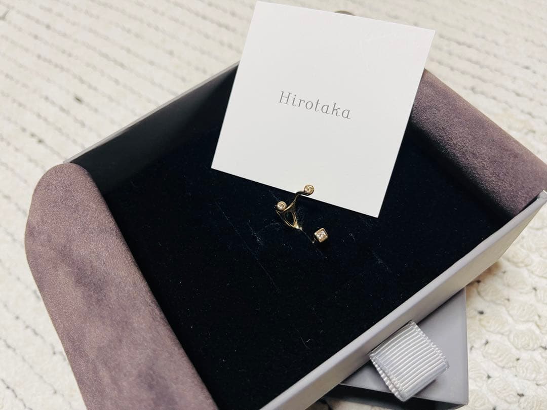 ■■美品and早い者勝ち■■Hirotaka ダイヤモンド♡カフリング